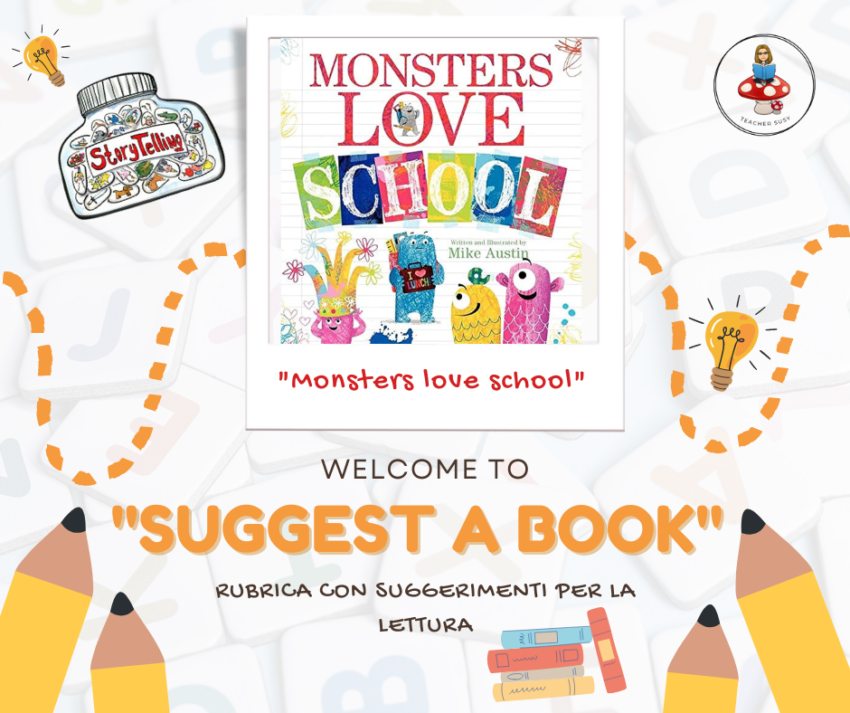 Monsters love school.